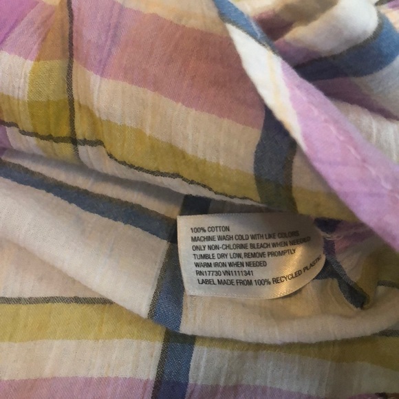 Merona XSmall Button Up Top - Picture 4 of 5